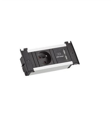 BACHMANN KAPSA XS 1xUTE 1xUSB Ładowarka sieciowa 0,2m GST18