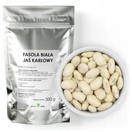 Ziarna i nasiona roślin strączkowych - Fasola Biała Jaś Fasolka Nasiona Jaś Karłowy 500G - miniaturka - grafika 1