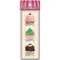 Zakładki do książek - Zakładka Metalowa Fairy Cakes - Cupcake - miniaturka - grafika 1