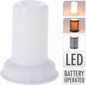 Świece - Świeca LED lampka ciepły biały realistyczny ruch płomienia 9 cm - miniaturka - grafika 1