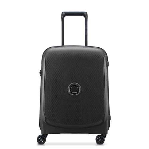 DELSEY PARIS - Belmont Plus - Sztywna walizka kabinowa 55x40x20 cm - 33 L - S -, czarny, S