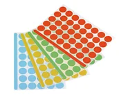 Etykiety samoprzylepne i bloki etykiet - MAGNETOPLAN Kółeczka samoprzylepne mix kolor 1200szt 1111526 - miniaturka - grafika 1