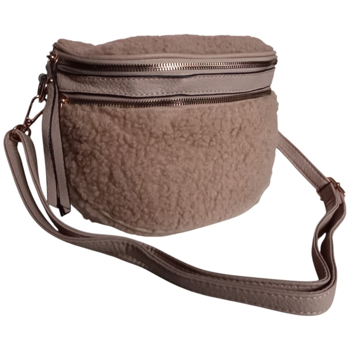 Torebka Damska Brązowa Nerka Na Ramię Mała Listonoszka Miejska