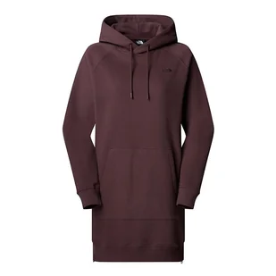Sukienka damska The North Face Relaxed Hooded 0A8E48BQ71 - brązowa - Sukienki - miniaturka - grafika 1