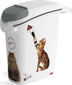 Pozostałe akcesoria dla kotów - Triton CURVER PetLife pojemnik do przechowywania żwirku lub karmy 10kg/23l 23,2x49,7x50,3 - miniaturka - grafika 1