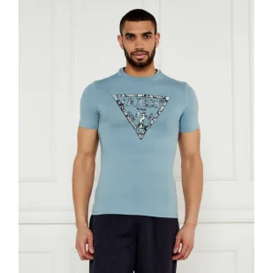 GUESS T-shirt Slim Fit - Koszulki męskie - miniaturka - grafika 1