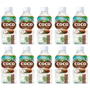 Pure Plus Napój kokosowy Zestaw 10 x 500 ml - Woda - miniaturka - grafika 1