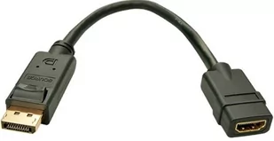 Lindy Adapter AV DisplayPort na HDMI 41005 - Adaptery i przejściówki - miniaturka - grafika 1