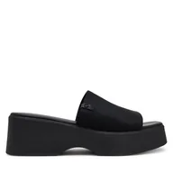 Klapki i japonki damskie - Klapki Aldo Yassu 13388476 Czarny - miniaturka - grafika 1