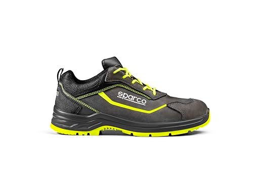 Sparco Conor, Buty Antyfortunne Unisex-Dorosły, Żółty, 38 EU, Żółty, 38 EU