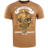 Koszulki męskie - Koszulka męska sportowa wojskowa T-shirt M-Tac Viking Coyote Brown XL - miniaturka - grafika 1