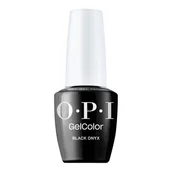 Lakiery hybrydowe - OPI Gel Color Intelli-Gel System, lakier hybrydowy, black onyx, 15ml - miniaturka - grafika 1