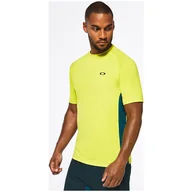 Koszulki męskie - Koszulka męska Oakley  Performance SS tee Yellow L - miniaturka - grafika 1