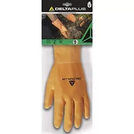 Rękawice robocze - Delta Plus Rękawice z Grubego Lateksu - 30 Cm kolor pomarańczowy 10/11 DPVE450OR10 DPVE450OR10 - miniaturka - grafika 1