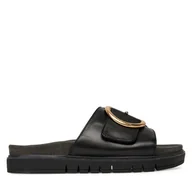 Klapki i japonki damskie - Klapki Tamaris 8-87106-42 Czarny - miniaturka - grafika 1