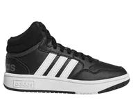 Buty dla dziewczynek - Buty dziecięce adidas Hoops 3.0 GW0402 31 - miniaturka - grafika 1