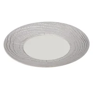 Talerze - Revol ARBORESCENCE talerz płaski 31 cm, srebrny Ivory / real silver - miniaturka - grafika 1
