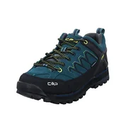Buty trekkingowe męskie - CMP Męskie buty trekkingowe Moon Low WP, Petrol Antracite, 47 EU - miniaturka - grafika 1