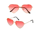 Dodatki do strojów karnawałowych - Okulary Serduszka - 1 szt. - miniaturka - grafika 1