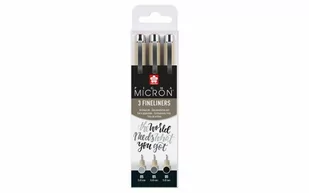 Zestaw Pigma Micron 05 Set 3 Black, Grey, Cool Grey - Cienkopisy - miniaturka - grafika 1