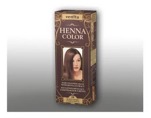 Venita Henna Color Tuba Ziołowy Balsam Koloryzujący 18 Czarna Wiśnia - Farby do włosów i szampony koloryzujące - miniaturka - grafika 1