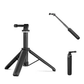 Selfie stick - NEEWER BASIC Statyw do selfie Stick do DSLR Action Camera Webcam, mini vlogowanie, wideo, biurko, akcesoria kompatybilne z GoPro Hero 13 12 Insta360 DJI Osmo Action 5 Pro AKASO EK7000 Brave 4 7, TP46 - miniaturka - grafika 1