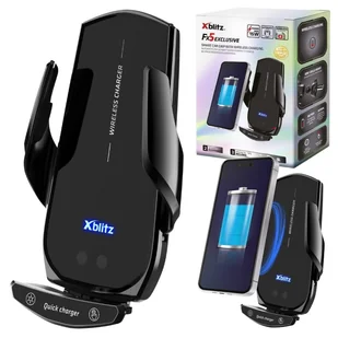 Xblitz Automatyczny Uchwyt Samochodowy Z Funkcją Bezprzewodowego Ładowania FX5 Exclusive - Uchwyty samochodowe do telefonów - miniaturka - grafika 1