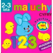 Olesiejuk Sp. z o.o. Maluchy. Cyfry. Akademia malucha 2-3 lata - Irma Pikiene - Baśnie, bajki, legendy - miniaturka - grafika 1