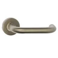 Klamki - Klamka do drzwi wewnętrznych na rozecie Uno EF Inox Stal nierdzewna - miniaturka - grafika 1