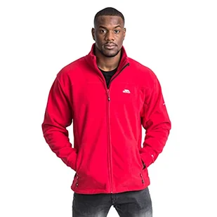 Trespass Men's Bernal, polar, czerwony, S MAFLFLJ20009_REDS - Kurtki męskie - miniaturka - grafika 1