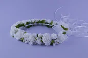 Ozdoby do włosów - wianek komunijny 47 - miniaturka - grafika 1