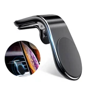 Uchwyty samochodowe do telefonów - Uchwyt na telefon samochodowy magnetyczny AirGrip mocne magnesy - miniaturka - grafika 1