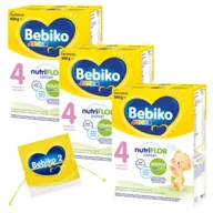 Mleko modyfikowane - Bebiko Zestaw Junior 4 Odżywcza formuła na bazie mleka dla dzieci powyżej 2. roku życia + bransoletka gratis 3 x 600 g + 1 szt. - miniaturka - grafika 1