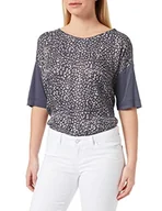 Koszulki i topy damskie - ESPRIT Collection T-shirt damski, 408/Dark Blue 4, XL - miniaturka - grafika 1