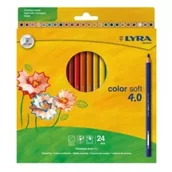 Ołówki - Lyra Ołówek Color Soft 4.0 Hangable 24 kolory - miniaturka - grafika 1