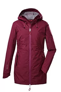 Killtec Damska kurtka funkcyjna / kurtka outdoorowa z kapturem KOS 54 WMN JCKT; ciemnoróżowa, 36, 39169-000 - Kurtki damskie - miniaturka - grafika 1