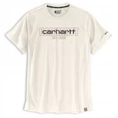 Koszulki męskie - Koszulka Carhartt Force Midweight Logo Graphic - miniaturka - grafika 1