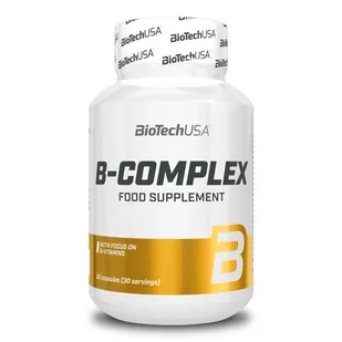BioTech Vitamin B-Complex 60kaps. Kompleks Witaminy B - Witaminy i minerały - miniaturka - grafika 1