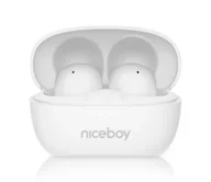 Słuchawki - Niceboy Podsie 4 POP - 400 mAh + 2x 40 mAh IPX4 biały - miniaturka - grafika 1