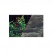 Dekoracje do akwarium - Zolux Tło akwariowe dwustronne 60 x 120 cm rośliny czar./skała - miniaturka - grafika 1