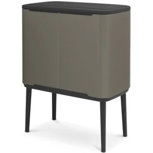 Brabantia Kosz na śmieci Bo Touch Bin 3 x 11 l platynowy 316043 - Kosze na śmieci - miniaturka - grafika 1