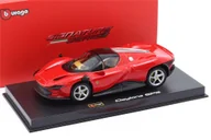 Samochody i pojazdy dla dzieci - Ferrari Daytona Sp3 Red Bburago - model lub pojazd - miniaturka - grafika 1