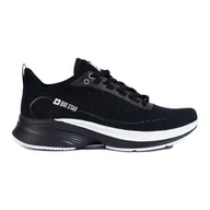 Półbuty damskie - Sneakersy damskie półbuty Big Star LL274327 czarne - miniaturka - grafika 1