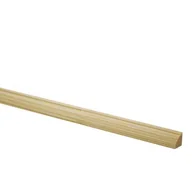 Listwy przypodłogowe - Ćwierćwałek frezowany sosna/świerk 100 g, 15 x 15 x 1000 mm - miniaturka - grafika 1