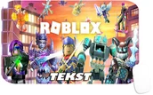 Podkładki pod mysz - PODKŁADKA POD MYSZKĘ Z NADRUKIEM ROBLOX GIERKI PREZENT -TEKST -29X36 - miniaturka - grafika 1