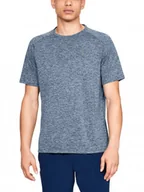 Koszulki sportowe męskie - Męska koszulka treningowa UNDER ARMOUR Tech 2.0 SS Tee - niebieska - miniaturka - grafika 1