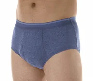 Pieluchy dla dorosłych - Majtki na nietrzymanie moczu do 300 ml - S - 75-84 cm w pasie - męskie, do prania, chłonne - miniaturka - grafika 1