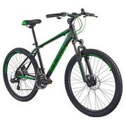 Rowery - MTB X-Pulser 2.6 M19 26 cali męski Czarno-zielony 21ME58548 - miniaturka - grafika 1