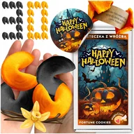 Pieczywo chrupkie - Ciasteczka z wróżbą Halloweenowe straszne dla Gości magia losu upominek 30 - miniaturka - grafika 1