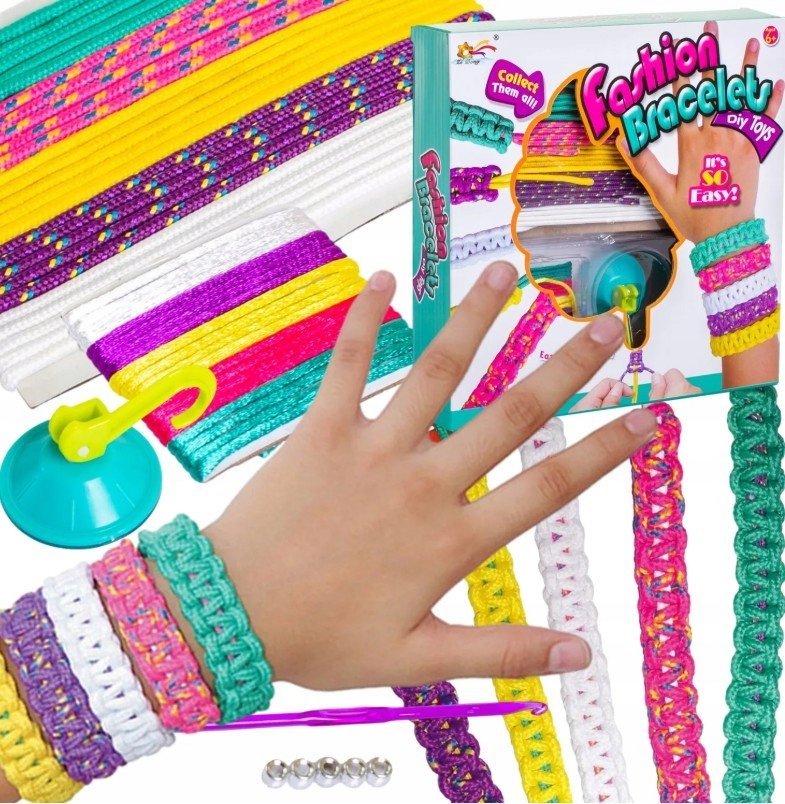 Zestaw kreatywny Bracelets DIY – bransoletki do samodzielnego wykonania